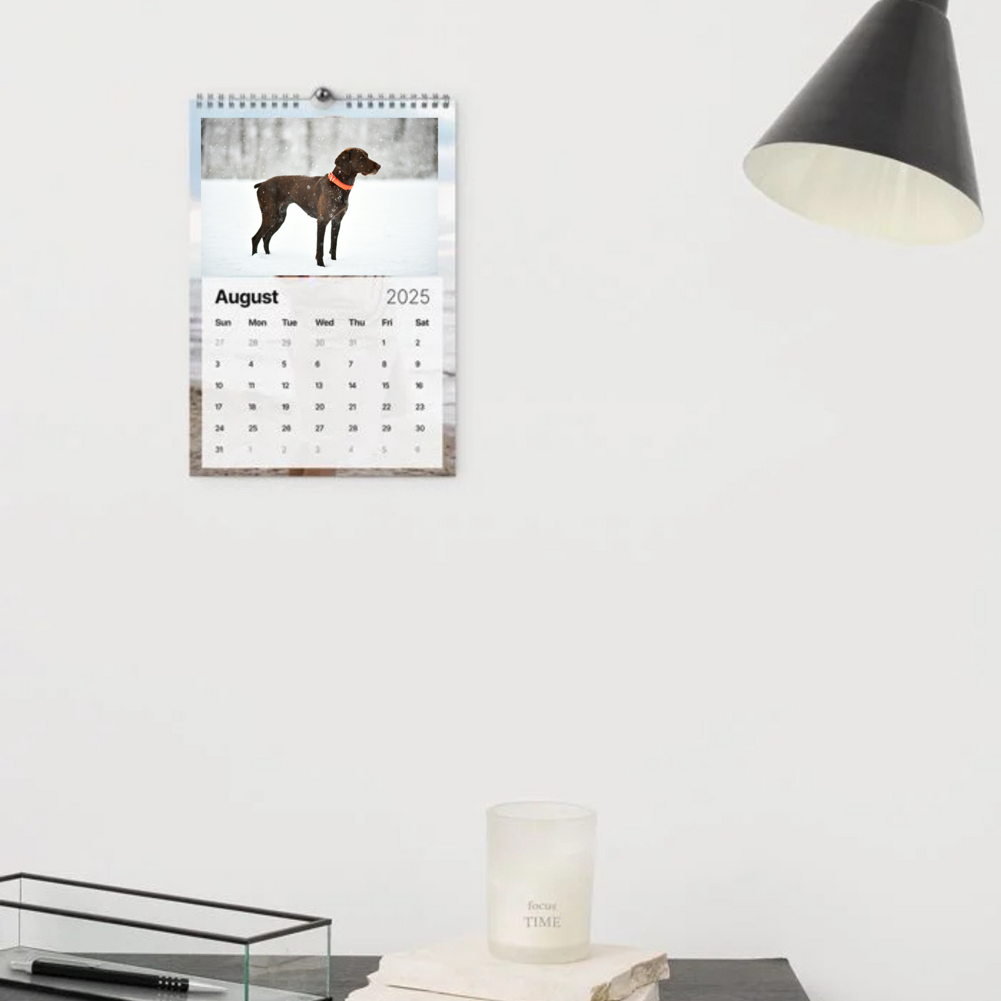 Personalised Wall Calendar