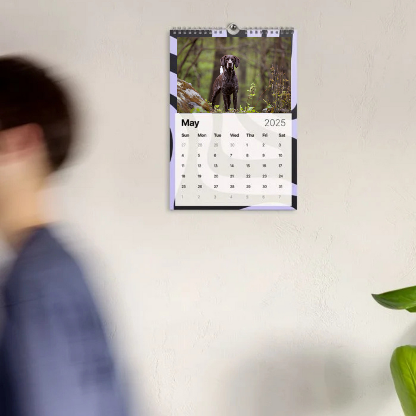 Personalised Wall Calendar