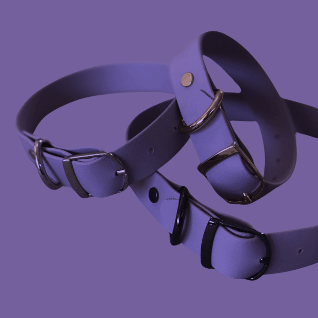 Velvet Plum Collar