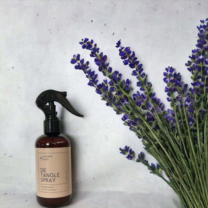 Effortless grooming with our dog detangle spray for smooth fur.